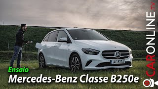 MercedesBenz B250e  70 Km em Modo Eléctrico e 68 seg 0100 kmh Review Portugal [upl. by Neile276]