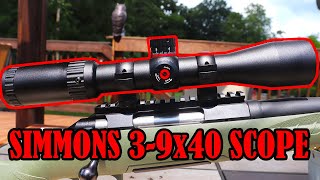 Simmons 39x40 Rifle Scope Review [upl. by Thomasine309]