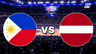 Gilas Pilipinas vs Latvia FIBA OQT 2024 [upl. by Enyak]