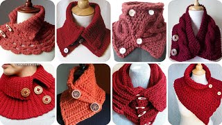 Outstanding Free Crochet Neck Warmer Patterns With Amazing Hand Knitted Work [upl. by Nagram129]