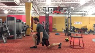 Eccentric Isometrics Dumbbell Lunge [upl. by Leehar211]