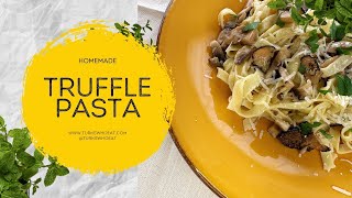 Easy Homemade Truffle Pasta Recipe [upl. by Selimah]