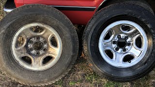 How To Restore Chrome Wheels [upl. by Arimas]