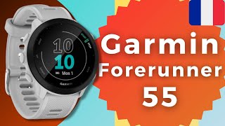 Garmin Forerunner 55 – Meilleure montre connectée pour les sportifs FR [upl. by Sira]