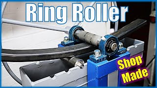 Making a Metal Roller Bender Ring Rolling Machine [upl. by Mildrid]