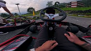 Go kart at Pokhara POV crashed in the beginning haha [upl. by Slavin]