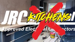 Learn How To Fit A Howdens Kitchen With Me  Electricians Vlog UK [upl. by Kempe521]