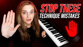 6 Piano Technique Mistakes That Are Holding You Back And How To Fix Them [upl. by Notnad]