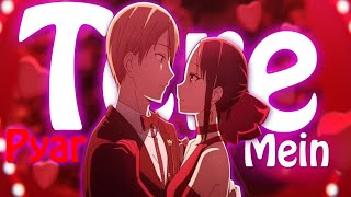 Tere Pyaar Mein Amv ❤️  Hindi AMV💖  Romantic Amv Mashup  Anime Ultra feel [upl. by Atela]