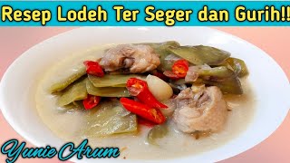 Resep lodeh Koro Ter Enak  Cara memasak lodeh dengan bumbu Racik super cepat super nikmat [upl. by Eniortna275]