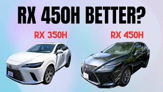 2023 Lexus RX 350h vs 2022 Lexus RX 450h V6 Which One Gives You a Better Driving Experience [upl. by Moyers]