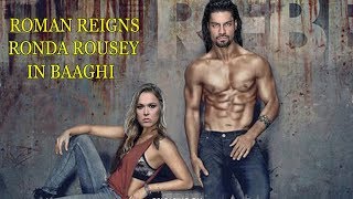 Roman Reigns in Baaghi  Tiger Shroff  Ronda Rousey  Shraddha Kapoor [upl. by Ativla]