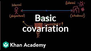 Attribution Theory  Basic covariation  Individuals and Society  MCAT  Khan Academy [upl. by Rocca]