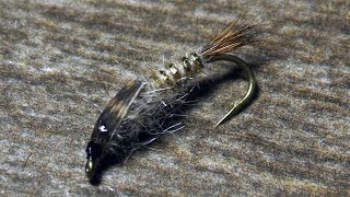 Hare´s Ear nymph gold ribbed fly tying instructions by Ruben Martin [upl. by Yffub908]