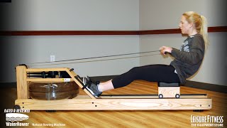 WaterRower Natural Rowing Machine  Review [upl. by Nyloj]