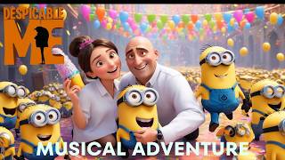 Meet the Minions Fun Despicable Me Song for Kids  Gru Agnes and More [upl. by Yeslek425]