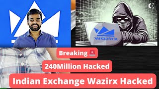 Wazirx Exchanges Hacked 🚨 Funds loss How to withdraw funds from WazirX [upl. by Aramoy]