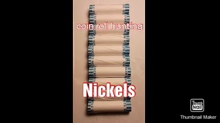 Coin roll hunting Nickels [upl. by Enneles]