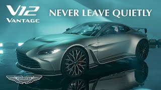 The new Aston Martin V12 Vantage  The last V12 engine Vantage [upl. by Allie]