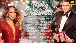 Pop Christmas Music🎁🎄Justin Bieber Mariah Carey Ariana Grande🎅🎁Christmas Songs 1 Hour [upl. by Lehcim]