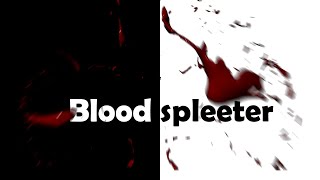 Blood Splatter NO BACKGROUND  blood effect [upl. by Sivel643]