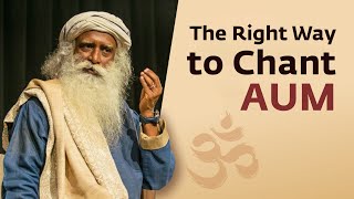 The Right Way to Chant AUM [upl. by Kenney]