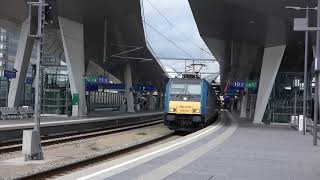 Wien Hauptbahnhof train IR 143 quotTransilvaniaquot to Cluj Napoca [upl. by Edrea757]