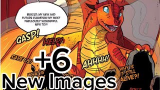 Wings of Fire Graphic Novel 8 Escaping Peril Sneak Peak [upl. by Catherin]