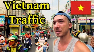 How To Survive The Worlds Most Dangerous Traffic  Vietnam 🇻🇳 [upl. by Spooner]