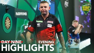 A NIGHT OF SHOCKS  Day Nine Evening Highlights  202324 Paddy Power World Darts Championship [upl. by Slaby]