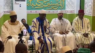 Intervention de Cheick Malick Konaté à la Hadra mensuelle à la zawiya centrale Khadim rassoul [upl. by Conni547]