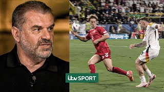 Ange Postecoglu FUMES with VAR Decision  Germany 20 Denmark  ITV Sport [upl. by Aver108]