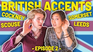 Americans React To British Accents Cockney Scouse amp MORE 🇬🇧  Episode 2 English Accents [upl. by Renato598]