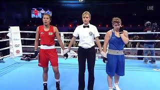 Ankushita Boro IND Vs Ekaterina Dynnik RUS FINALE [upl. by Fedirko24]