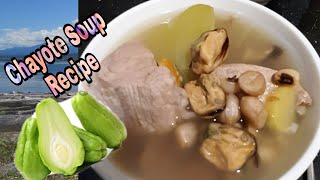 Chayote Soup Recipe [upl. by Coshow]