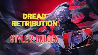 Dread Retribution Style 2 Unlock  Drow Ranger Arcana  Dota 2 [upl. by Arlon]