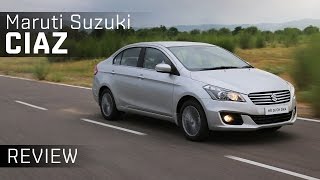 Maruti Suzuki Ciaz  Review  ZigWheels [upl. by Stoneman312]