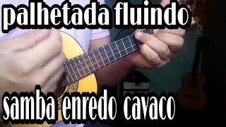 cavaco samba enredo batida fluindo [upl. by Assenar846]