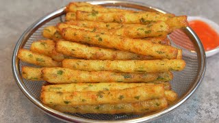 Crispy French Fries At Home Delicious  Potato sticks  Potato Recipes [upl. by Melvin]