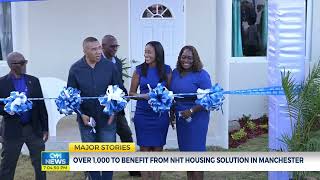 Over 1000 to Benefit from NHT Housing Solution in Manchester  CVMTVNews [upl. by Reggis]