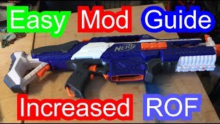 Nerf Rapidstrike Mod Guide for Beginners Super detailed [upl. by Kashden]