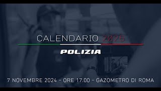 calendarioPolizia 2025  Levento di presentazione [upl. by Nelyahs]