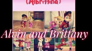 Alvin and Brittany ❤️🩷 Aivln and the chipmunks [upl. by Gnep422]