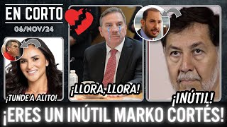 Noroña Marko Cortés es un INÚTIL  ALE tunde a ALITO  EN CORTO [upl. by Sadler58]