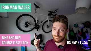 IRONMAN WALES Bike and Run Course First Look ironmanwales triathlontraining trainingvlog [upl. by Zippel347]