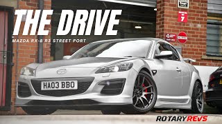 Mazda RX8 R3 Street Port Drive  Rotary Revs [upl. by Kessiah]