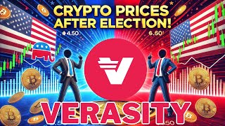 verasity Us Election  VRA Price Prediction vra [upl. by Aihsenal275]