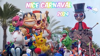 Carnaval de Nice 2024 25022024 [upl. by Nielsen]