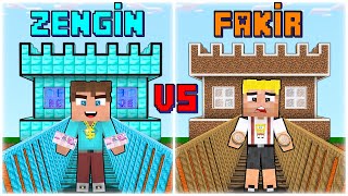 EFEKAN GÜVENLİ EV VS ALPEREN GÜVENLİ EV 😱  Minecraft [upl. by Sibell]