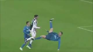 le superbe retourné acrobatique de Cristiano Ronaldo contre la Juventus [upl. by Auburn]